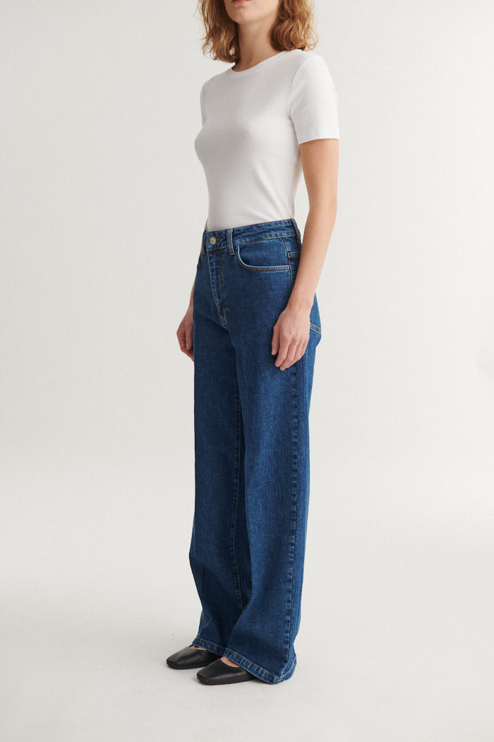 Basic Apparel Enya Jeans Jeans 103 Mid Blue